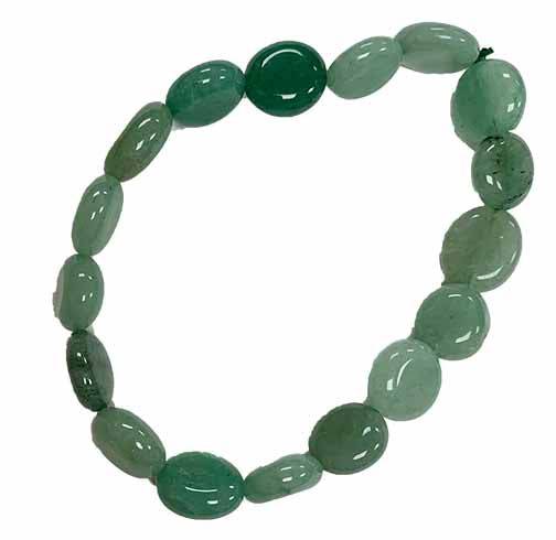 Green Aventurine Nugget Bracelets - Gem Center USA INC