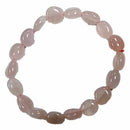 Rose Quartz Nugget Bracelets - Gem Center USA INC