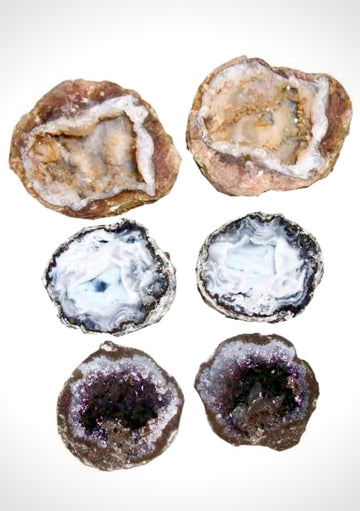 Break Your Own Geodes High Quality Kit 12 Whole Geodes - Gem Center USA INC