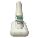 Amazonite Plated Adjustable Ring - Gem Center USA INC