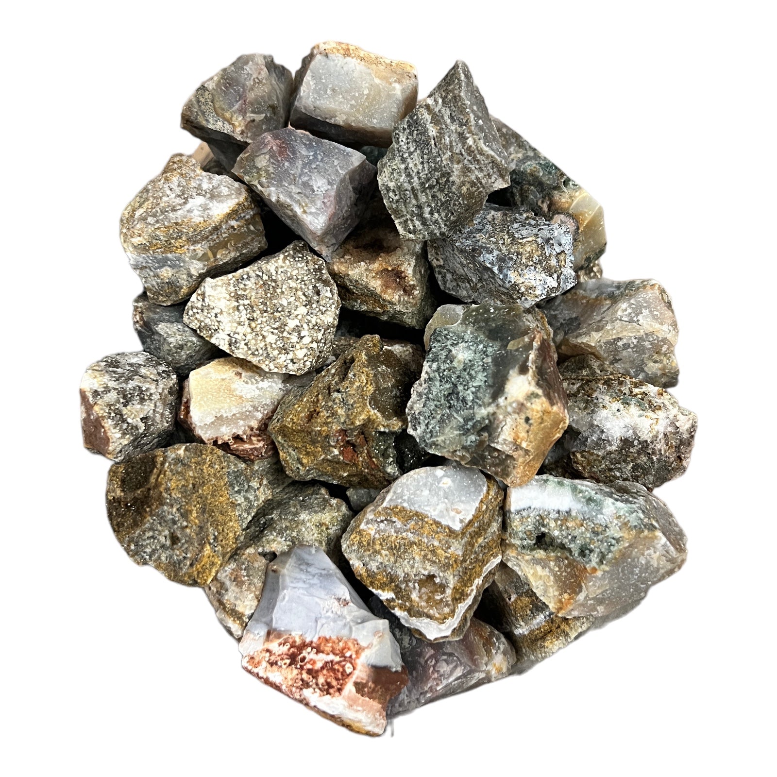 Orbicular Jasper Rough Specimens | Gem Center USA INC