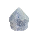 Blue Calcite Polished Points with a Flat Base - Gem Center USA INC
