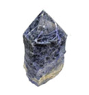 Sodalite Polished Points with a Flat Base - Gem Center USA INC