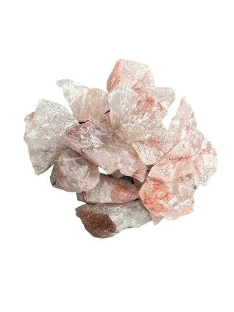 Strawberry Quartz Rough Specimens - Gem Center USA INC