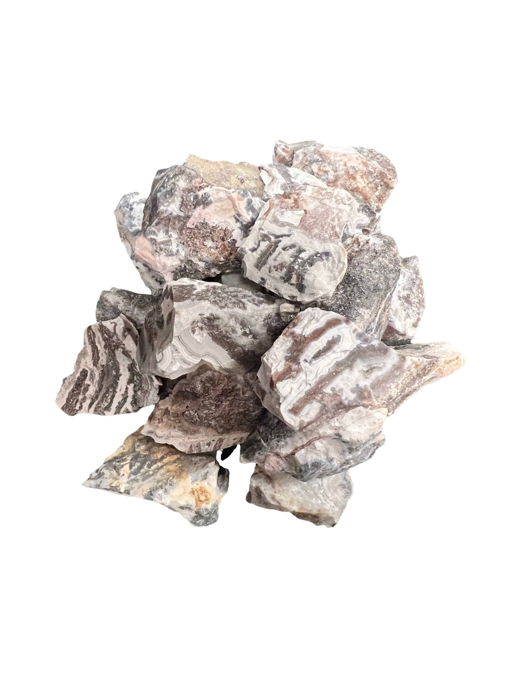 Zebra Agate Rough Specimens | Gem Center USA INC