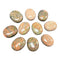 Unakite Palm Stones - Gem Center USA INC