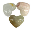 Onyx Polished Hearts Mixed Colors - Gem Center USA INC