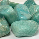 Amazonite Tumble Polished Stones - Gem Center USA INC