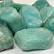Amazonite Tumble Polished Stones - Gem Center USA INC