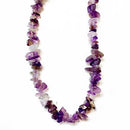Amethyst Chip Necklaces 30-32 Inches - Gem Center USA INC