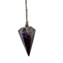 Amethyst Pendulum Approx 1.25 Inch in length - Gem Center USA INC