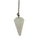 Clear Quartz Pendulum Approx 1.25 Inch Diameter - Gem Center USA INC