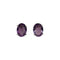 Faceted Amethyst Sterling Silver Stud Earrings or Pendant - Gem Center USA INC