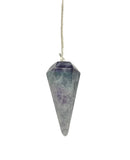 Fluorite Pendulum Approx 1.25 Inch Diameter - Gem Center USA INC