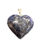 Crystal Heart Bail Pendants Approx 1 Inch Diameter - Gem Center USA INC