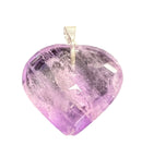 Crystal Heart Bail Pendants Approx 1 Inch Diameter - Gem Center USA INC