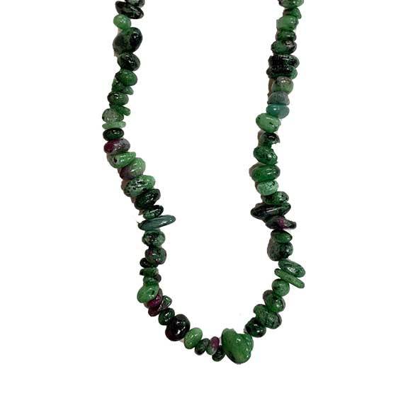 Ruby in Zoisite Necklaces 30-32 Inches - Gem Center USA INC