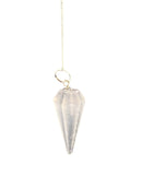 Selenite Pendulum Approx 1.25 Inch Diameter - Gem Center USA INC