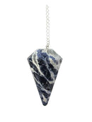 Sodalite Pendulum Approx 1.25 Inch Diameter - Gem Center USA INC