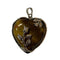 Tiger's Eye Heart Pendants Approx 1.25 Inch Diameter - Gem Center USA INC