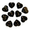 Rainbow Obsidian Polished Hearts - Gem Center USA INC