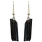 Black Tourmaline Bail Earrings Wholesale in Bulk