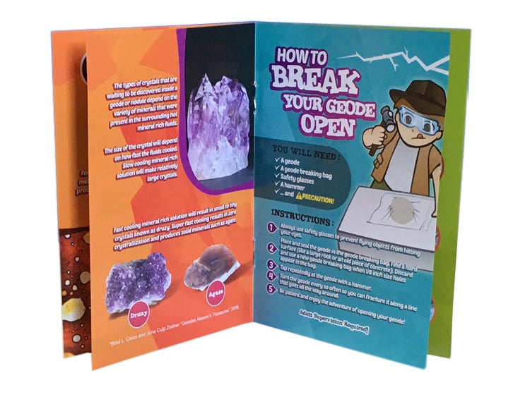 Break Your Own Geode Guide Included