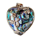 Abalone Heart Pendant Bulk Wholesale