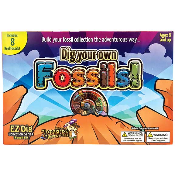 Dig Fossils Educational Kit