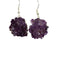 Amethyst Cluster Earrings Wholesale in Bulk