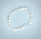 Clear to White Quartz 8mm Round Bracelets - Gem Center USA INC