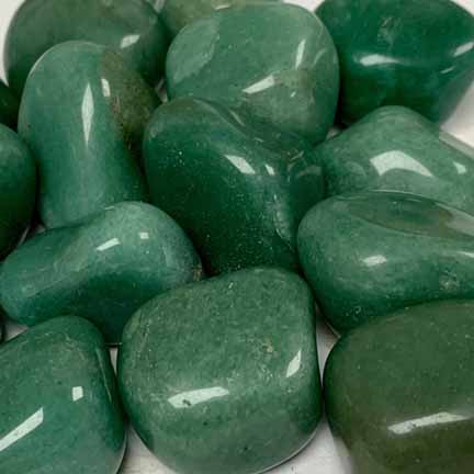 green aventurine tumble polished stones