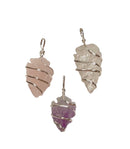 Arrowhead Silver Plated Wire Wrapped Pendants - Gem Center USA INC