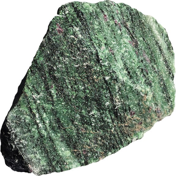 Ruby in Zoiscite Lapidary Rough