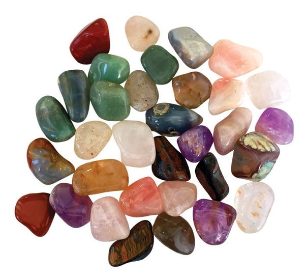 Tumble Polished Crystal Stone Mix - Main Image