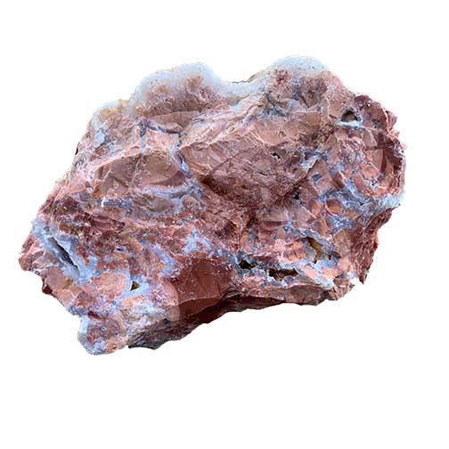 Pink Chalcedony Lapidary Rough - Gem Center USA INC